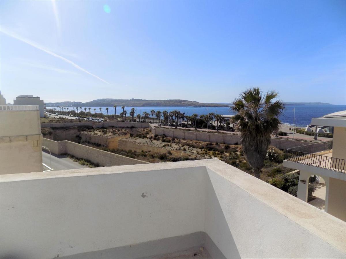 Sunshine Holiday Apartment 8 With Spectacular Seaviews San Pawl il-Baħar Eksteriør billede