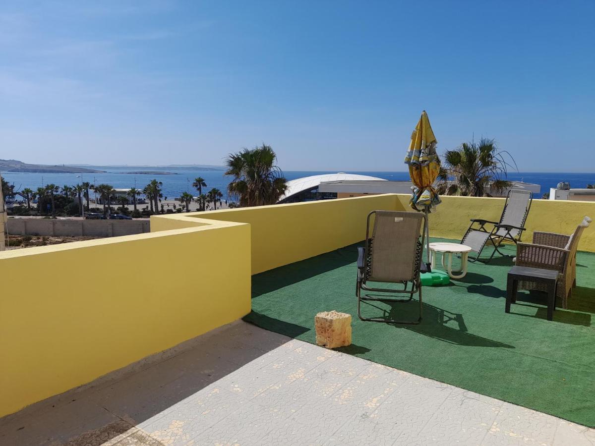 Sunshine Holiday Apartment 8 With Spectacular Seaviews San Pawl il-Baħar Eksteriør billede