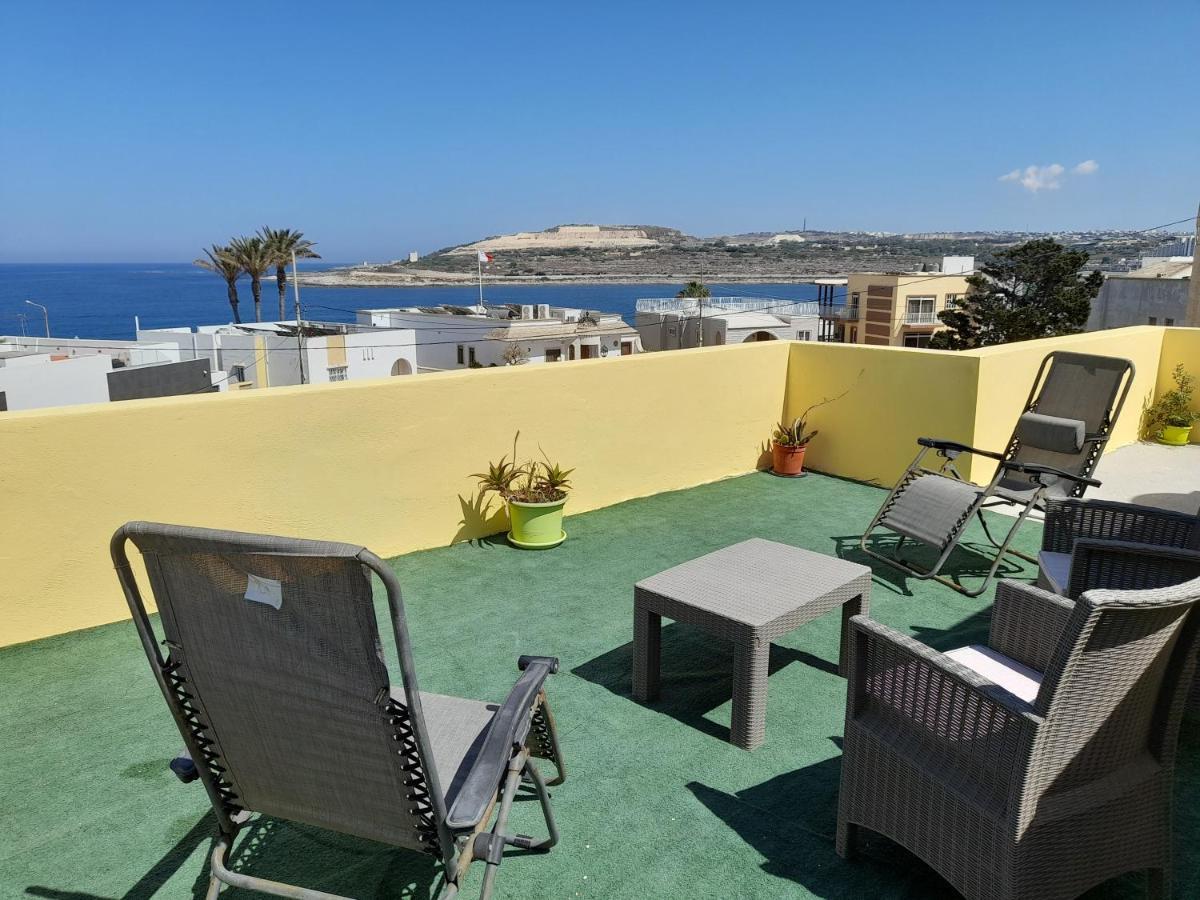Sunshine Holiday Apartment 8 With Spectacular Seaviews San Pawl il-Baħar Eksteriør billede